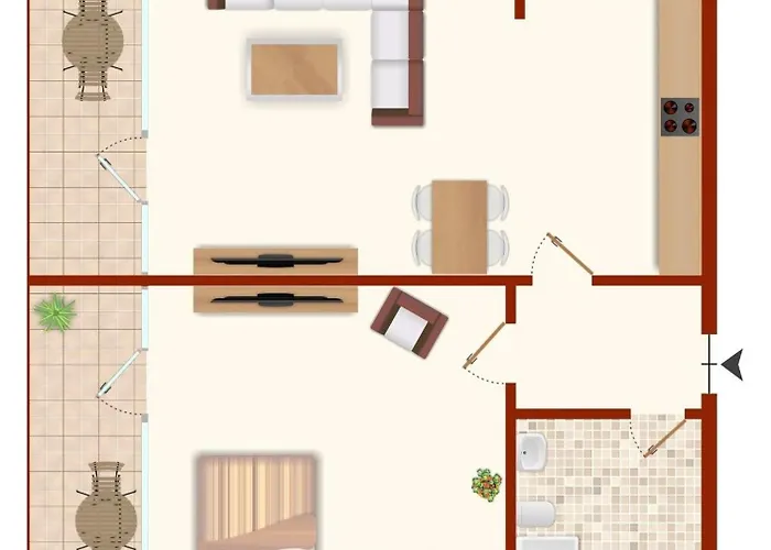 Boern Lachmoewe Apartamento